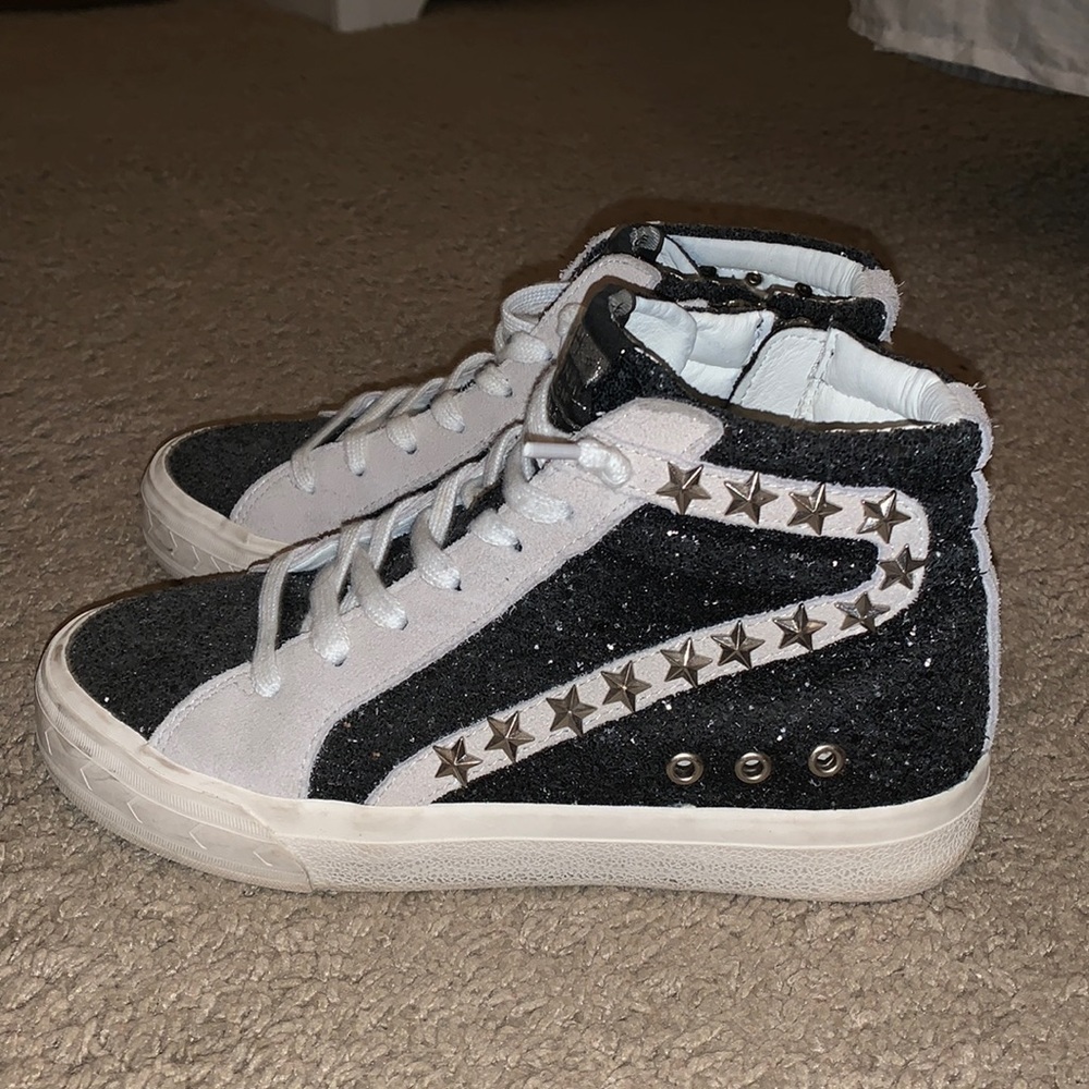 Vintage Havana high top sneakers